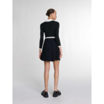 Robe courte en maille
