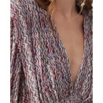 Robe Longue Imprimé Graphique Rinate