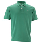 Polo à manches courtes en maille piquée vert
