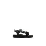 Sandale Nappa Pu-Noir
