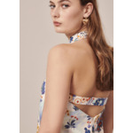 Robe Rebeka-Bleu en Coton