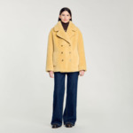 Manteau en fausse fourrure