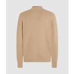 HALF ZIP MOCK NECK SWEATER