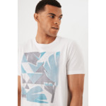 Men T-shirt White