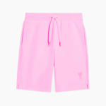 Ami Paris Short Ami de Coeur Tonal Rose