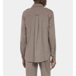 Chemise Longue À Carreaux Femme