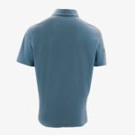 Polo manches courtes en coton avec broderie 15 bleu