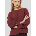 Top Tacci-Bordeaux en Polyester