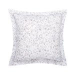 Yves Delorme - Taie d'oreiller en batiste de coton violet, Givre