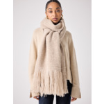 Echarpe laine Lolita BEIGE_CHINE