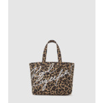 K/STYLE LEOPARD SHOPPER