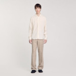 Chemise fluide à manches longues