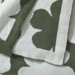 Kenzo - Plaid en coton gris, K Hanadot