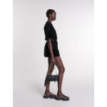 Combishort velours et sequins