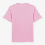 T-shirt manches courtes en coton avec imprimé rose