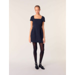 Robe courte en tweed