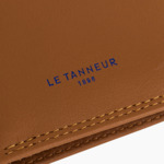 Porte cartes moyen modele avec poche billets Martin en cuir lisse