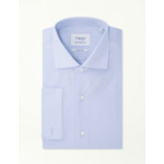 Chemise Contemporaine en fil à fil bleu