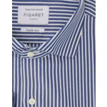 Chemise Semi-ajustée rayée marine