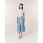 Jupe midi en tweed à sequins