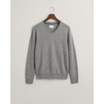 EXTRAFINE LAMBSWOOL V-NECK A/S