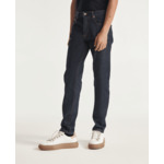 Jean Coupe Slim Toile Japonaise Bleu Selvedge Homme