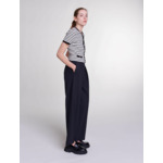 Pantalon large avec ceinture