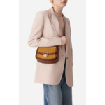 Petit Sac À Rabat Romy En Suede Et Cuir Lisse