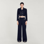 Veste courte à double boutonnage