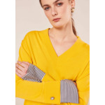 Pull Primrose-Jaune en Laine