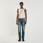 Jean regular délavé