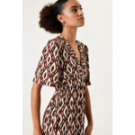 Women Dress Brown