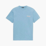 Balenciaga T-Shirt Political Campaign Bleu ciel