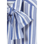 Chemise rayures col noeud