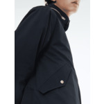 Parka matelassée fishtail en twill