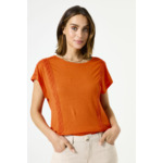 Women T-shirt Orange
