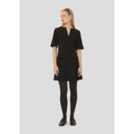 Robe Riyu-Noir en Polyester Recyclé
