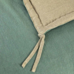 Yves Delorme - Courte pointe en lin, Pigment