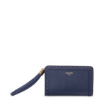 Premier Flirt de Lancel - Portefeuille rectangulaire compact zippé - Moyen modèle - Bleu Petrole