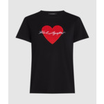 SIGNATURE HEART BOUCLE T-SHIRT