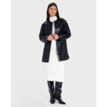 Blouson Manoa Noir en cuir