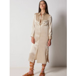 Robe Soie Rosemary BEIGE