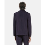 Veste De Costume Droite Large