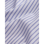 Chemise classique rayée bleue