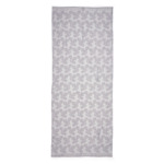 Lady woven stole lur-nebbia