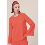 Top Tazzio-Corail en Polyester