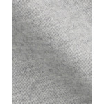 Chemise gabriel col américain avec poche en flanelle de coton et cachemire unie gris