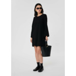 Robe Ruoda-Noir en Polyester recyclé GRS