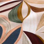 Olivier Desforges - Drap plat en percale de coton multicouleurs, Serafino