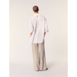 Chemise strassée à rayures